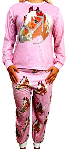 Toller Mädchen Schlafanzug Pyjama in den Größen 140-176 (164-176) von Nowingline Kids