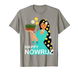 Nowruz Persisches Neujahr Happy Nowrouz Frühling Sabzeh Nowruz T-Shirt von Nowruz Persian New Year Happy Norouz Spring Nowruz