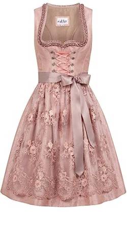 Nübler Dirndl Mini Sabrina in Rosa, Größe:40 von Nübler