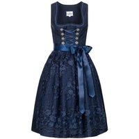 Nübler Trachtenkleid Dirndl midi Gloria in Blau von Nübler von Nübler