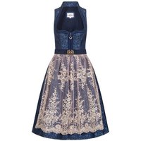 Nübler Trachtenkleid Dirndl midi Milena in Blau von Nübler von Nübler