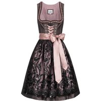 Nübler Trachtenkleid Dirndl midi Selina in Schwarz von Nübler von Nübler