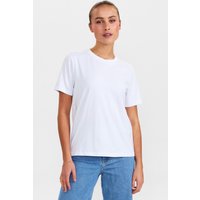 Nümph T-Shirt, Rundhals-Ausschnitt, für Damen, weiß, S von Nümph