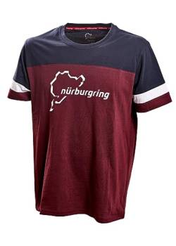 Nürburgring - Herren T-Shirt - Logo - 100% Baumwolle, Farbe:Blau, Größe:M von Nürburgring