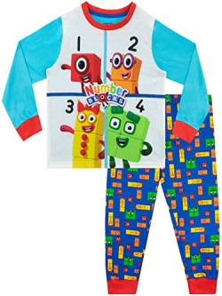 Numberblocks Jungen Schlafanzug Blau 98 von Numberblocks