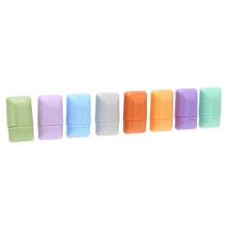 Mini-Lippenstift-Set, 8-farbiger Lippenstift, tragbar, quadratisch, leicht zu entfernen, langlebig, für Valentinstag, von Nunafey