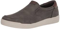 Nunn Bush Herren Kore City Walk Mokassin-Zehen-Sneaker-Stil, Schlupfschuh, Loafer Slipper, GRAU, 41.5 EU Weit von Nunn Bush