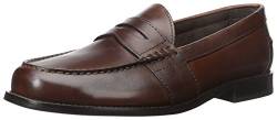 Nunn Bush Herren Noah Penny Loafer Dress Casual Slip On Schuh, braun, 46 EU Weit von Nunn Bush