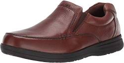 Nunn Bush Men's Cam Moc Toe Slip On Casual Lightweight Comfortable Loafer with Comfort Gel and Memory Foam, Cognac Tumbled, 8.5 Medium von Nunn Bush