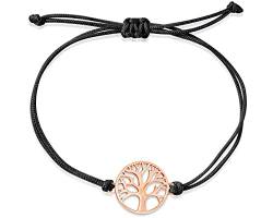 Nuoli® Lebensbaum Armband Damen Rosegold (verstellbar bis 20cm) Baum des Lebens Armband Frauen von Nuoli
