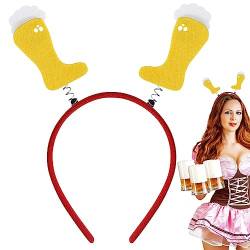 Festival-Haarbänder,Niedliche Party-Kostü -Dekoration, festliches Stirnband | Charmanter Festival-Kopfschmuck, Cosplay-Kopfbedeckung, Bier-Festival-Party-Kopfbedeckung für Urlaubsparty Nupaque von Nupaque
