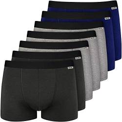 Nur Der 7er Pack Boxer Cotton Stretch Baumwolle enge Boxershorts Männer Unterhosen Herren von Nur Der