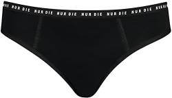 NUR DIE Doppelpack Alles Geregelt Panty stark - schwarz - Größe 36-38 von Nur Die