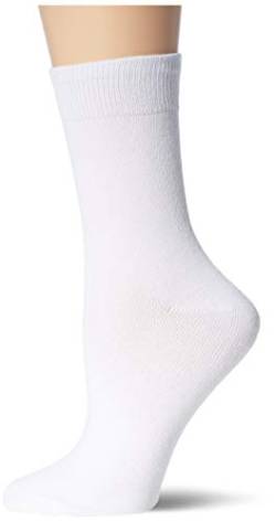 Nur Die 2er Pack Classic Baumwolle Socken aus atmungsaktiver Baumwolle einfarbig ohne drückende Naht Damen von Nur Die