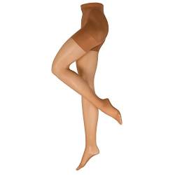 Nur Die Bauch-Beine-Po 20 DEN Shaping-Strumpfhose formt Bauch, Oberschenkel & Po transparente matte Feinstrumpfhose breiter Komfortbund Damen von Nur Die