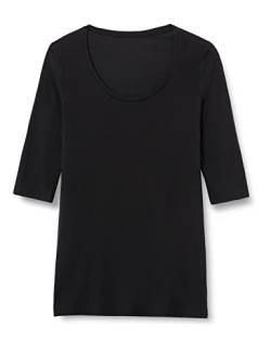 Nur Die Damen Long-Shirt -Relax & Go T Shirt, Schwarz, XL EU von Nur Die