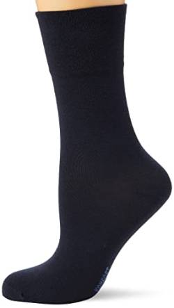 Nur Die Feine Baumwolle Socken einfarbig mit Komfortbund ohne drückende Naht besonders weich Damen von Nur Die