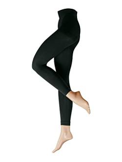 Nur Die Leggings 80 DEN Strumpfhose ohne Fuß blickdicht warm extra breiter Komfortbund Damen von Nur Die