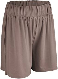 Nur Die Lounge Shorts Relax & Go lockere Kurze Freizeithose aus Bambus-Zellstoff besonders weich und atmungsaktiv Softbund Damen von Nur Die