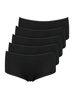 Nur Die Panty 5-Pack Basic - schwarz - Größe 36-38 von Nur Die