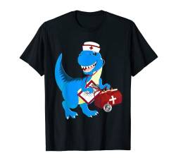 Krankenschwester 365 Dinosaurier Krankenschwester T-Shirt von Nurse 365