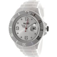 Nuvo Quarzuhr Stylische Unisex Armbanduhr mit drehbarer Lünette von Nuvo