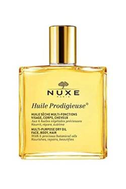 NUXE Huile Prodigieuse – Multifunktions-Trockenöl für Gesicht, Körper und Haar – Alle Hauttypen (1 x 50 ml) von Nuxe