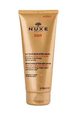 Nuxe After-Sun Lotion Für Gesicht und Körper, Erhält Die Bräune, Kokosnuss, (1 x 200 ml) von Nuxe