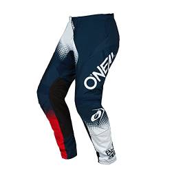 O'NEAL Element Racewear MX DH MTB Pant Hose lang blau/weiß/rot 2023 Oneal: Größe: 28 (44) von O'NEAL