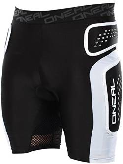 O'NEAL | Innershorts | Motocross Enduro Motorrad | Beständiger High-Density Eva Schaum, Integrierte Belüftungspads, elastischer Taillenbereich | Pro Short | Erwachsene | Schwarz Weiß | Größe XXL von O'NEAL