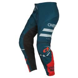 O'NEAL | Motocross-Hose | Enduro MX | Maximale Bewegungsfreiheit, Leichtes, Atmungsaktives und langlebiges Design | Pants Element Squadron V.22 | Erwachsene | Petrol Grau | Größe 36/52 von O'NEAL