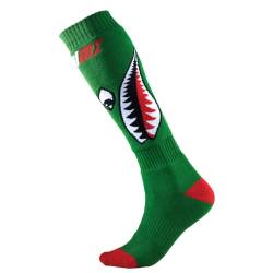 O'NEAL | Motocross-Socken | Kinder | Motocross Enduro | Verstärkte Maschen in Fersen & Sohlenbereich, Bessere Dämpfung, Strapazierfähiger Stoff | Pro MX Sock Youth Bomber Green | Grün | One Size von O'NEAL