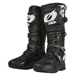 O'NEAL | Motocross-Stiefel | Enduro Motorrad | Anti-Rutsch Außensohle für maximalen Grip, Hitzeschutz aus hochwertigem Mikrofaser | RMX PRO Boot V.24 | Erwachsene | Schwarz | Größe 44 von O'NEAL