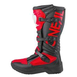 O'NEAL | Motocross-Stiefel | Motorrad Enduro | Innerer Knöchel-, Fuß, und Schaltzonenschutz, Perforiertes Innenfutter, hochwertiger Mikrofaser | Boots RSX | Erwachsene | Rot | Größe 39 von O'NEAL
