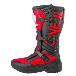 O'NEAL | Motocross-Stiefel | Motorrad Enduro | Innerer Knöchel-, Fuß, und Schaltzonenschutz, Perforiertes Innenfutter, hochwertiger Mikrofaser | Boots RSX | Erwachsene | Rot | Größe 42 von O'NEAL