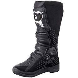 O'NEAL Motocross Stiefel RMX Boot EU I Enduro Motorrad I Ergonomische Motorradschuhe Herren & Damen mit Anti-Rutsch Sohle I Schwarz I Größe 39 von O'NEAL