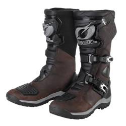 O'NEAL | Motorradstiefel | Enduro Adventure | Robuster & wasserdichter Tourenstiefel, Metallverstärkte Innensohle, Austauschbares Fußbett | Sierra Pro Boot | Erwachsene | Braun | Größe 45 von O'NEAL