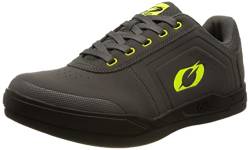 O'NEAL | Mountainbike-Schuhe | MTB Downhill Freeride | Vegan | SPD-Pedalplatten-kompatibel, Oberseite: haltbares und leichtes PU, atmungsaktiv | Pinned SPD V.22 Shoe | Erwachsene | Grau Neon-Gelb | 39 von O'NEAL