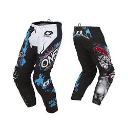 O'NEAL Unisex – Erwachsene Element Youth Pants Villain Ausrüstung für Fahrrad-und Motocross, Weiß, 110/116 EU von O'NEAL