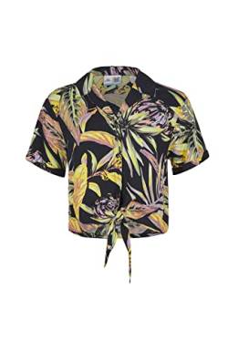 O'NEILL Damen Cali Beach Shirt Bluse, 39033 Black Tropical Flower, XS/S von O'Neill