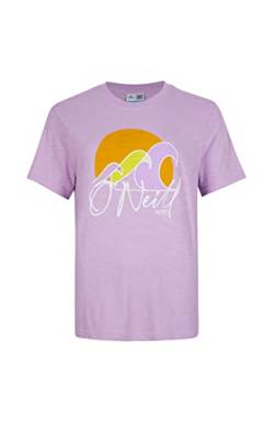 O'NEILL Damen Luano Graphic T-Shirt, 14513 Purple Rose, L/XL von O'Neill