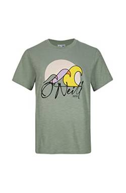O'NEILL Damen Luano Graphic T-Shirt, 16017 Lily Pad, Small-Medium von O'Neill
