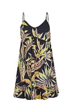 O'NEILL Damen Malu Beach Dress Lässiges Kleid, 39033 Black Tropical Flower, XL/XXL von O'Neill
