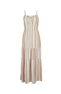 O'NEILL Damen Quorra Maxi Dress Lässiges Kleid, 32021 Multi Stripe, S-M von O'Neill
