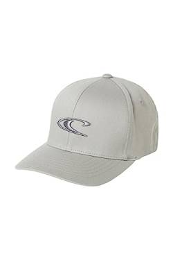 O'NEILL Herren Flexfit Cotton Logo Hat, Hellgrau | Clean and Mean, S von O'Neill