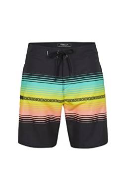 O'NEILL Herren Heatstripe Line 19" Boardshorts Kurze Hosen, 19010 Schwarz, 34W von O'Neill