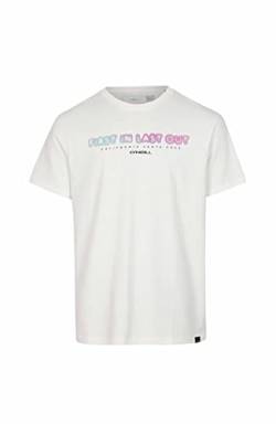 O'NEILL Herren Neon T-Shirt, 11010 Schneeweiß, M/L von O'Neill