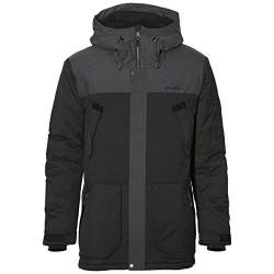 O'NEILL Herren Snowboard Hybrid Explorer Parka Jacket Jacken, Black Out, M von O'Neill