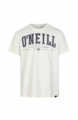 O'NEILL Herren State Muir T-Shirt, 11010 Schneeweiß, S/M von O'Neill