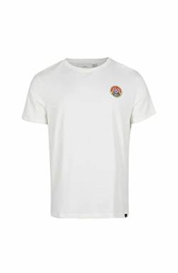 O'NEILL State Emblem T-Shirt 11010 Snow White, Regulär für Herren, 11010 Schneeweiß von O'Neill